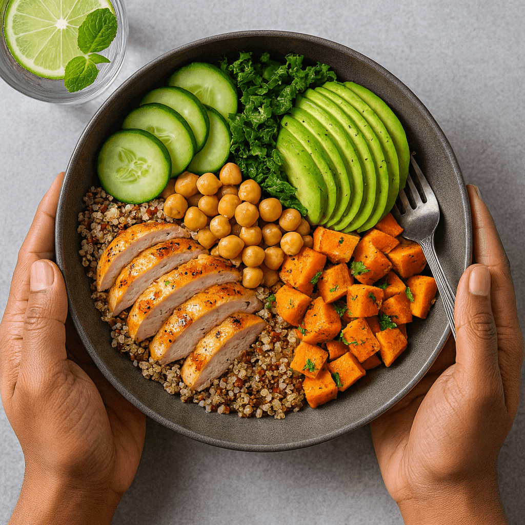 Diabetic-friendly meal from Mealzfit