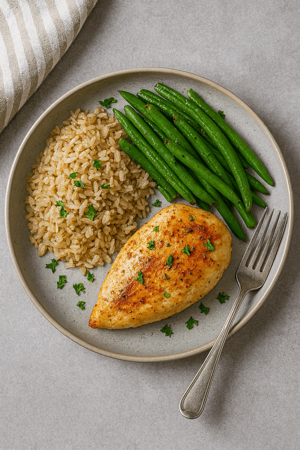Fresh healthy meal from Mealzfit